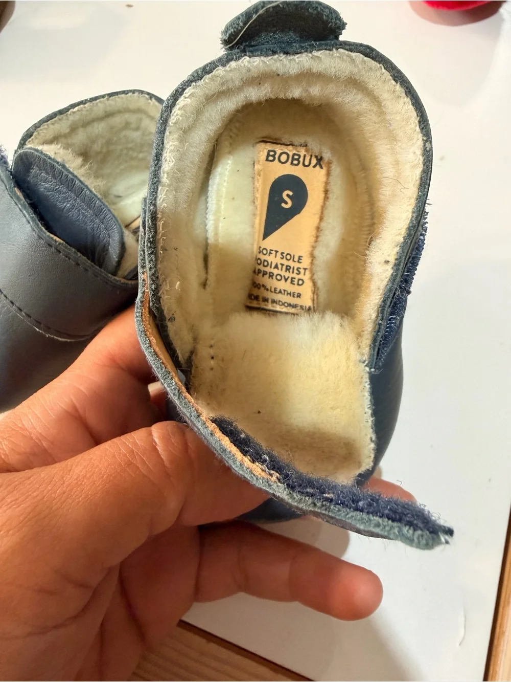 Bobux genuine leather